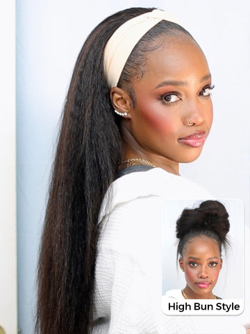 Elite Human Hair Collection Straight Wig 100% Human Hair